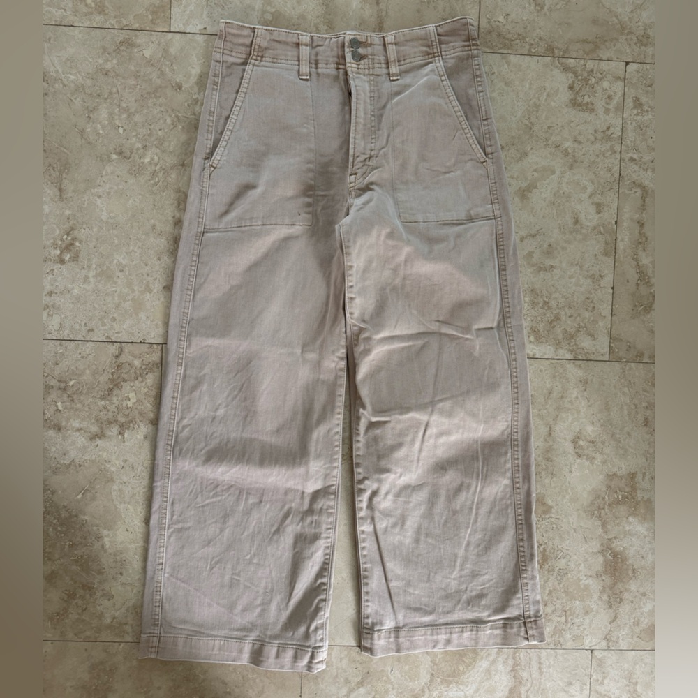 GAP High-Rise Wide Leg Crop Jean
